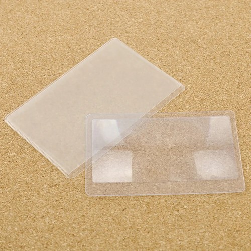 Credit card magnifier - credit,