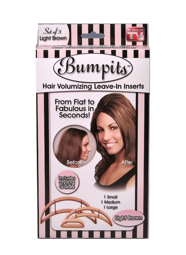 3pc bumpits big - happie, hair