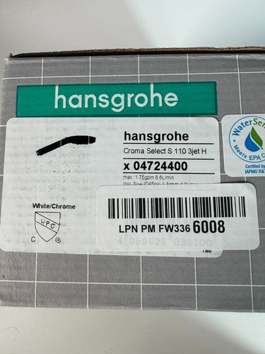 Hansgrohe croma select 110 - hansgrohe, s