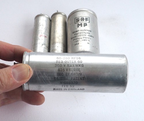 11x vintage capasitors - vintage,