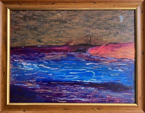 Vintage oil painting - vintage,
