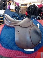 Prestige Roma Jump Saddle Brown 17"