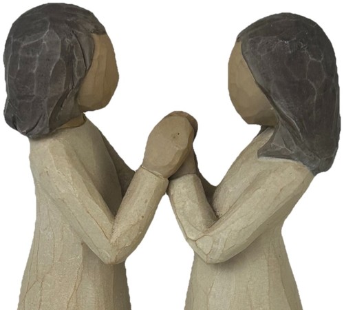 Willow tree sisters heart - by, heart"