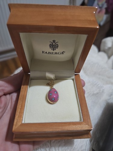 18ct gold faberge - 18ct, egg
