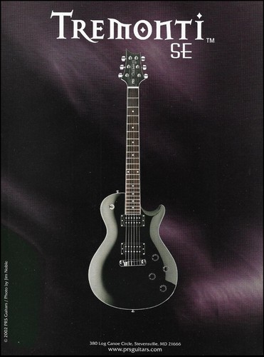 Mark tremonti signature prs - signature, se