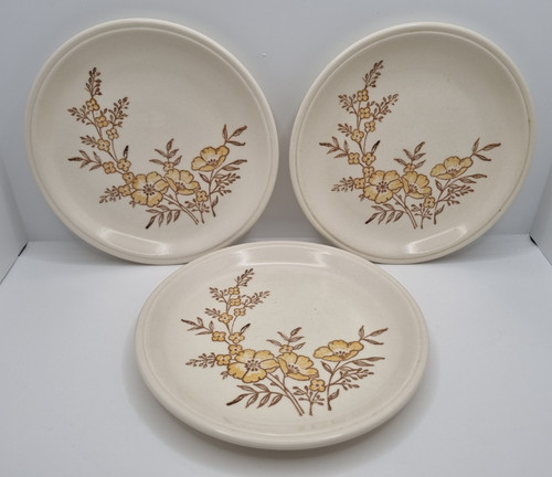 Biltons pottery side - side, plates