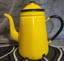 Vintage Enamelware Yellow