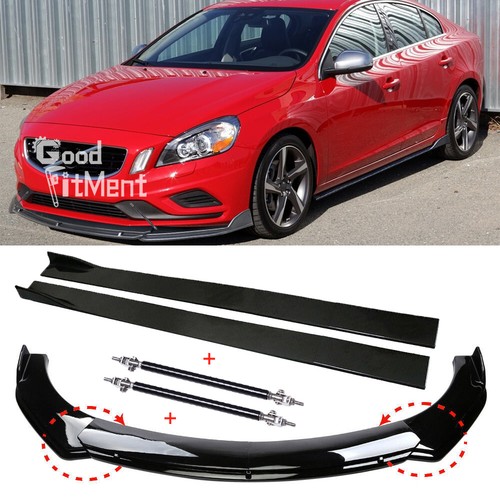 Glossy front bumper lip - front,