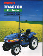 ISEKI "TU SERIES" Tractors Brochure Leaflet