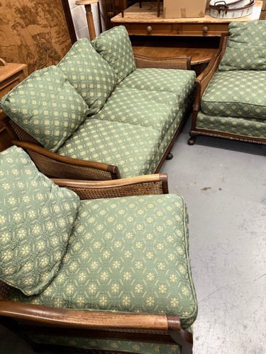 Antique bergere seater sofa - antique,