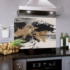 Glass Splashback Kitchen Tile