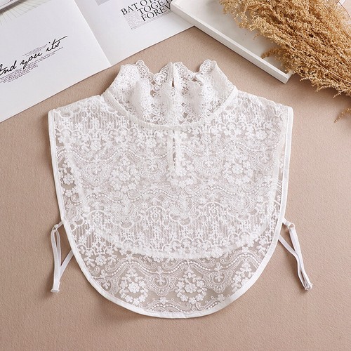 Collar fake half shirt blouse - shirt,