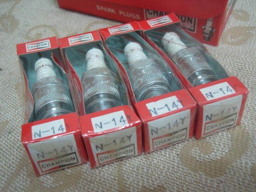 Nos champion spark plug - 4,