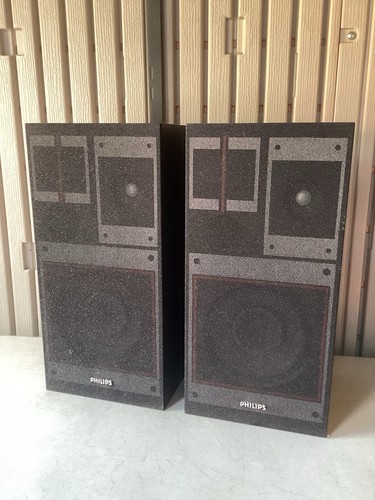 Philips speakers vintage 1980s - philips,