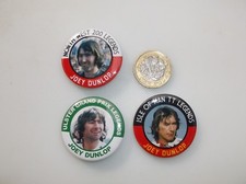 JOEY  DUNLOP LEGENDS BADGES X3