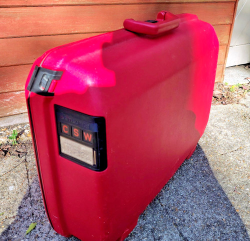 Samsonite red small hardshell - red,