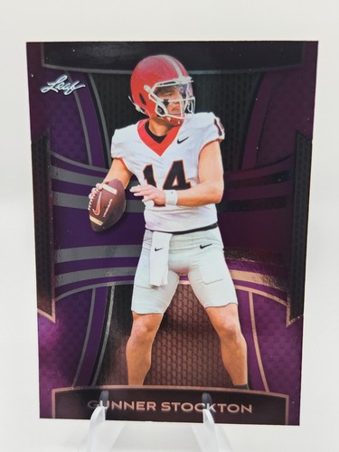 2025 leaf football purple - football, foil