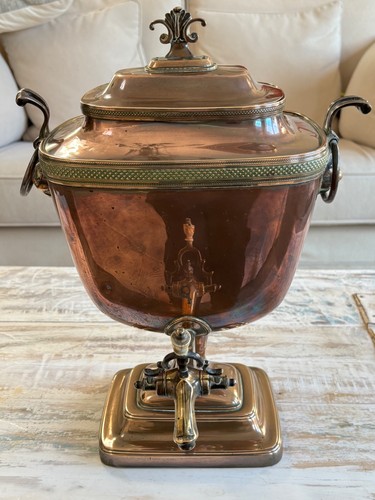 Georgian copper samovar rare - georgian,