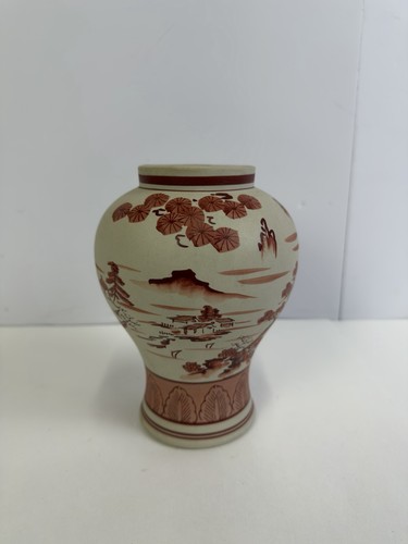 Japanese kutani satsuma - kutani, red