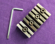 Letterpress Printing Adana Set of 4 NARROW MARGIN QUOINS and a KEY working order