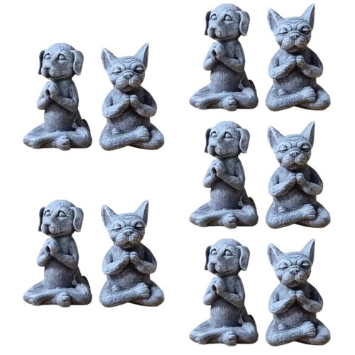Durable pvc garden dog statue - pvc,