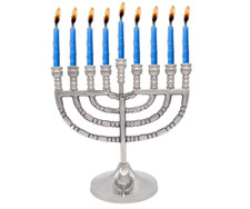 Menorah Jewish lamp 9 branch,  Judaica, Hanukkah, Jewish gift Chanukah, menora
