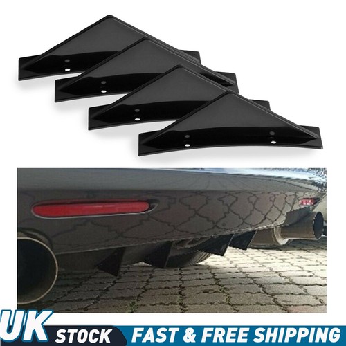 Car rear bumper - diffuser, shark