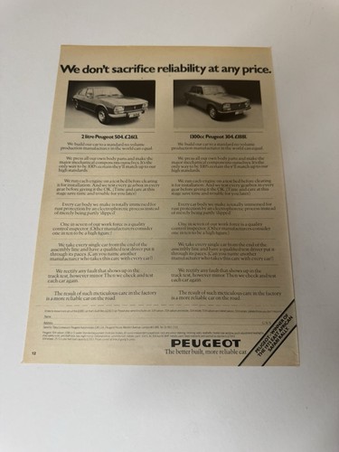 Original vintage 1975 peugeot - vintage,