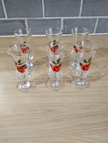 Six vintage beautiful rose - six,