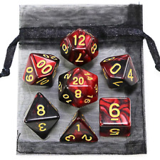DND Game Dice Set with Bag 9