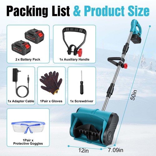 1000w electric snow shovel - 1000w,