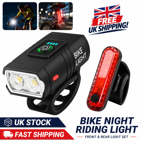 Led mountain bike light usb - led,