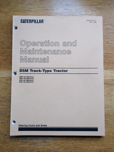 Cat d5m operation - cat,
