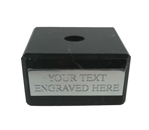 Square black marble - square,