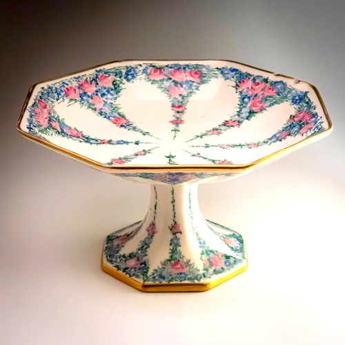 Antique cake stand hand - antique,