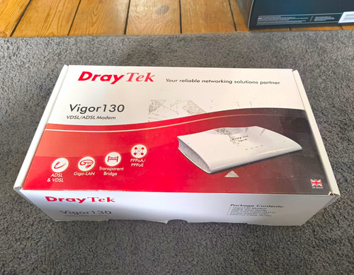 Draytek vigor 130 - 130, white