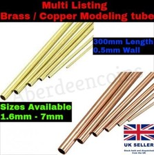 Brass Tube Pipe Tubing 300mm