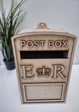Wedding Post Box Laser Cut MDF Flat Pack-2 Sizes-Personalised/Lockable