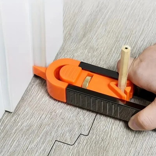 Profile scribing ruler contour - ruler,