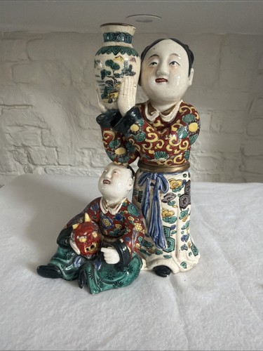 Antique japanese polychrome - japanese,