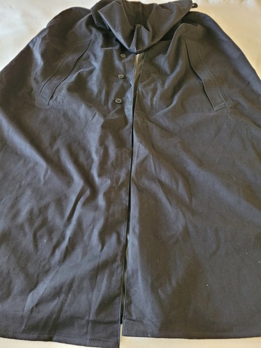 Mens rubber proofed rain cape - rubber,