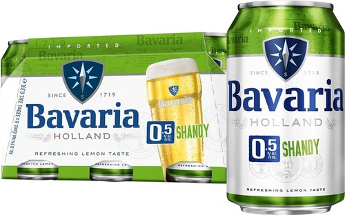 Bavaria shandy abv - |, 24