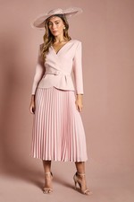 Coast Rose Fit & Flare Dress