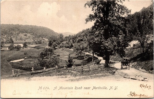 Postcard northville - postcard, ny