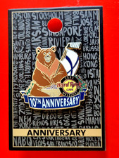 HRC Hard Rock Cafe Helsinki (Closed) 10th Anniversary Hockey Bear 2022 LE400