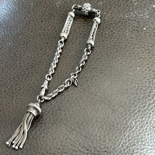Antique silver albertina - silver,