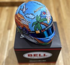 Alex Albon 2023 1/2 helmet Las Vegas Grand Prix Williams Racing F1