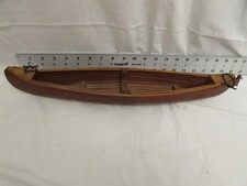 Vintage Red Cedar Strips Canoe