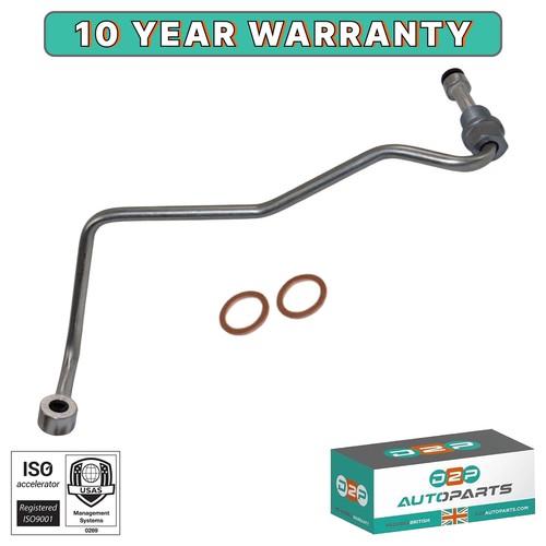 Turbo charger oil feed pipe - oil,