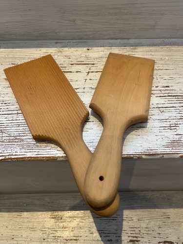 Set wood butter - set,